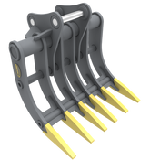 Excavator Land Rake