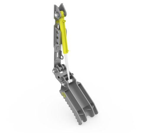Komatsu Weld on Hydraulic/ Manual Thumb | Strickland USA